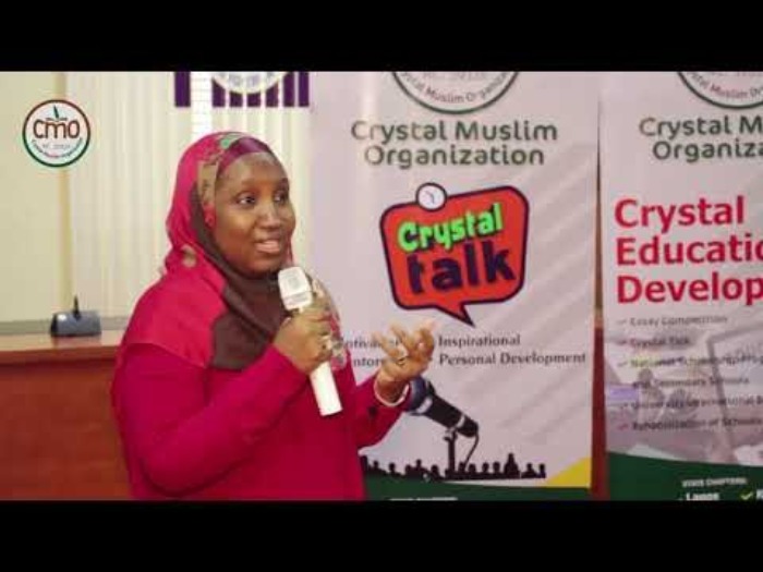 Crystal Talk: Motivational Speech from Personal Life Experience By Amal Hassan